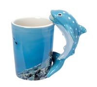 Puckator Taza con mango en forma de tiburón de ballena