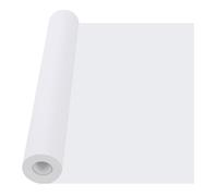 PUCSIQ Rollo de Papel de Dibujo Blanco 44 cm x 25 m - 70 g/m² Papel Continuo para Caballete, Ideal para Principiantes, Estudiantes, Artistas, Manualidades y Proyectos de Arte