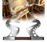 Puente de metal con barra de madera de 50 cm