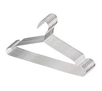 Puersit 50 Perchas Ropa Metal, 42cm Perchas de Acero Inoxidable | Percha Organizadora de Ropa Alambre Metálico Resistentes Metalicas
