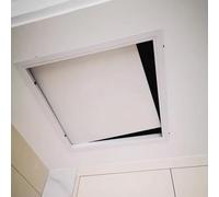 Puerta de acceso de aluminio de 25 x 60 cm / 10x24 in, escotilla de mantenimiento de techo para instalaciones de fontanería eléctrica, duradera, fácil de instalar, tamaños de 15 a 50 cm