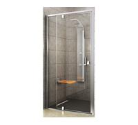 Puerta de ducha RAVAK Pivot PDOP2-110, acabado satinado y transparente, código 03GD0U00Z1