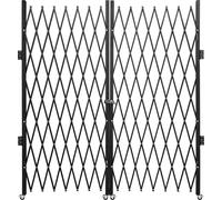 Puerta de seguridad plegable doble, puerta plegable, valla tipo "mariposa" de 1,52 metros de altura por 3,05 metros de ancho