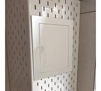 Puerta de trampilla de Acceso al ático con manija, Paneles de Acceso de Paneles de Yeso empotrados para cableado, tuberías, plomería y calefacción, Puerto de Acceso de Aluminio, Placa de Cub