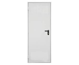 Puerta de trastero Lacada (80 x 210 cm, Derecha, Blanco)