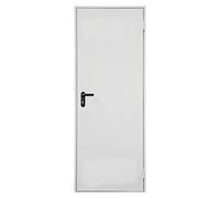 Puerta de trastero Lacada (80 x 210 cm, Izquierda, Blanco)