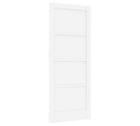 vidaXL Puerta interior, 83 x 202 cm, contrachapado, blanca