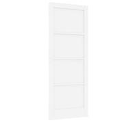 vidaXL Puerta interior, 83 x 211 cm, contrachapado, blanca