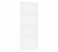 vidaXL Puerta interior, 93 x 211 cm, contrachapado, blanca