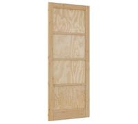 Puerta interior vidaXL, 86 x 211 cm, contrachapado, color natural