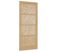 Puerta interior vidaXL, 93 x 211 cm, contrachapado, color natural