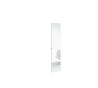 Puerta luna espejo nature con tirador uñero 49,2cm nogal