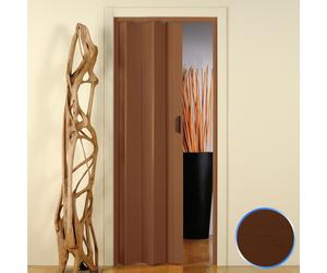 PUERTA PLEGABLE CORREDERA DE PVC CASA MANILLA 80 REDUCIBLE AJUSTABLE NUEZ