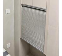 Puerta Plegable Kit de Puerta Enrollable Tipo Persiana para Mueble Cocina | Kit de Repuesto para Puerta Corredera, Puerta Enrollable para Caja de Almacenamiento(Grey,33x40in (84x102cm))
