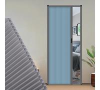 Puerta Plegable, Puerta Plegable de Nido Abeja Azul Alto 196cm Ancho 70-230cm