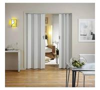 Puerta plegable Spacy (84 x 205 cm, Blanco)