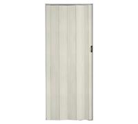 Puerta plegable Una (84 x 205 cm, Madera blanca)