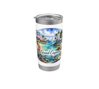 Puerto de cruceros de la Isla Gran Caimán Vaso térmico de acero inoxidable de doble pared