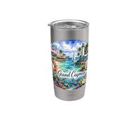 Puerto de cruceros de la Isla Gran Caimán Vaso térmico de acero inoxidable de doble pared