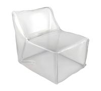 Puf Guardapeluches Transparente Transparente Gran Capacidad Rellenable | PVC Puf Almacenaje Peluches Infantiles Rellenable Organizador De Juguetes Para Habitación Infantil Y Sala De Juegos