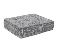 Puf modular vidaXL gris claro 70x70x54 tela