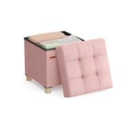 Puff Almacenaje 38 x 38 x 40 cm 37 L Rosa Jalea