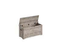 Puff Almacenaje 40 x 100 x 46 cm Greige Brezo