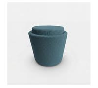 Puff aylo almacenaje 45x41cm color verde - conforama