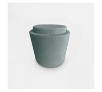 Puff aylo almacenaje 45x41cm color verde menta - conforama