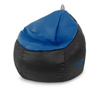 Puff Gamer Junior Polipiel Interior Azul HAPPERS - Cómodo, ligero y resistente. Make it Happers®