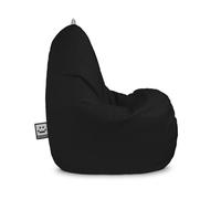 Puff pera relax polipiel negro happers xl xl happers