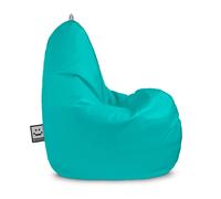 Puff Pera Relax Polipiel Turquesa HAPPERS - Cómodo, ligero y resistente. Make it Happers®