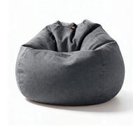 Puff XXL Redondo con Relleno EPS 250L - Sofá Gamer y Juvenil de Estilo Contemporáneo - Fácil Lavado con Funda Exterior por Aiire