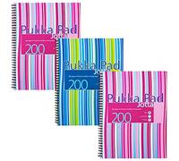 Pukka Pad Jotta Poly Cover - Paquete de 3 cuadernos de anillas A4