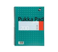 Pukka Pads JM018 - Cuaderno (A4, 200 páginas por bloc, 6 unidades)