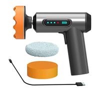 Pulidor de amortiguador de coche inalámbrico, pulido inalámbrico recargable de litio de 4000 mAh con velocidad variable de 20000 rpm, kit de amortiguación inalámbrico portátil para lijado de coche