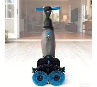 Pulidor de azulejos inalámbrico y estropajo de pisos, limpiador de suelos recargable, máquina pulidora con rotación de 360° para suelos duros, madera, vinilo, mármol
