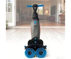Pulidor de azulejos inalámbrico y estropajo de pisos, limpiador de suelos recargable, máquina pulidora con rotación de 360° para suelos duros, madera, vinilo, mármol