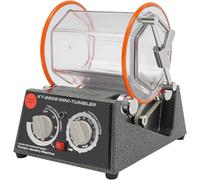 Pulidor de Rocas, Molino de bolas for pulir joyas, pulidora rotativa tambor 60 W, for joyería, control 5 velocidades 500 a 3000 RPM