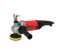 Pulidor Húmedo, Electric 1400W Mármol Granito Húmedo Pulidor de piedra Polador la amoladora lijadora Molino mano agua Velocidad variable C / W 7 PCS Pading Pad