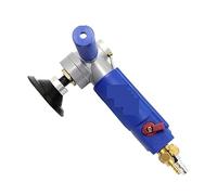 Pulidor Húmedo, Lijadora neumática de aire de 4 pulgadas, molino de alimentación de agua, máquina pulidora húmeda for pulido de piedra de granito de cuarzo de mármol(Blue 14mm 4inch)