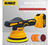 Pulidora de Autos Dewalt Inalámbrica de 8 Velocidades con Pantalla Digital, Pulidora Eléctrica para Autos, Herramienta para Encerar y Pulir Autos NO BATTERY