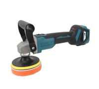 Pulidora de Búfer Inalámbrica, Kit de Pulidora de Búfer de Coche Inalámbrico sin Escobillas con Batería de 18 V de 6 Velocidades, Kit de Máquina Pulidora de Pulido para Detalles