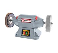 PULIDORA DE METALES DE BANCO ESMERILADORA AMOLADORA 150 MM HOLZMANN DSM150PS