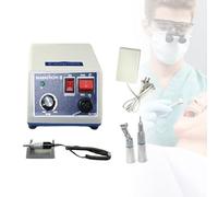Pulidora de micromotor de laboratorio para joyas, pulidora eléctrica con estribo y pedal, velocidad regulable 0-35000 rpm, pulidora para vidrio, dentaduras postizas, arte de uñas