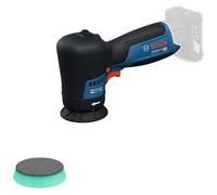 Pulidora eléctrica inalámbrica Bosch Professional GPO 12V-77, 12V, plato de pulido de 77 mm, funciona con batería