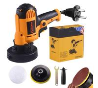 Pulidora Enceradora Para Coche, Pulidora Para Detallado De Coches - Tampón de cera para coche de 220 V | Máquina pulidora de automóviles, pulidora de mangos, amoladoras de reparación de carrocerías, a