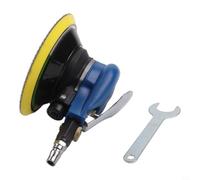 Pulidora neumática de coche de 6 pulgadas, lijadora orbital aleatoria para detalles automáticos, molienda de encerado, 13500 rpm, 5 mm para órbita (con aspiradora)