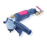 Pulidora neumática de lijadora húmeda, amoladora angular alimentada por agua de 125 mm, 5500 rpm para acabado de granito, mármol, hormigón y metal