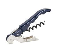 PULLTAP'S GENUINE Classic 500 (Azul Oscuro) Abridor de Vino, Sacacorchos de camarero profesional. Incluye doble palanca articulada, navaja cortacápsulas y abridor de tapones. Fabricado en España